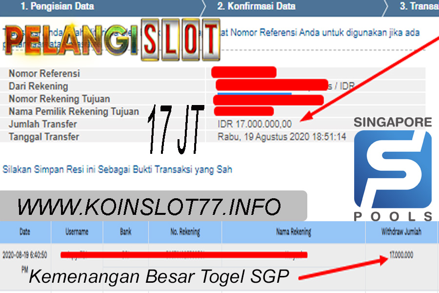 Bukti Kemenangan Togel Singapore 19 Agustus 2020