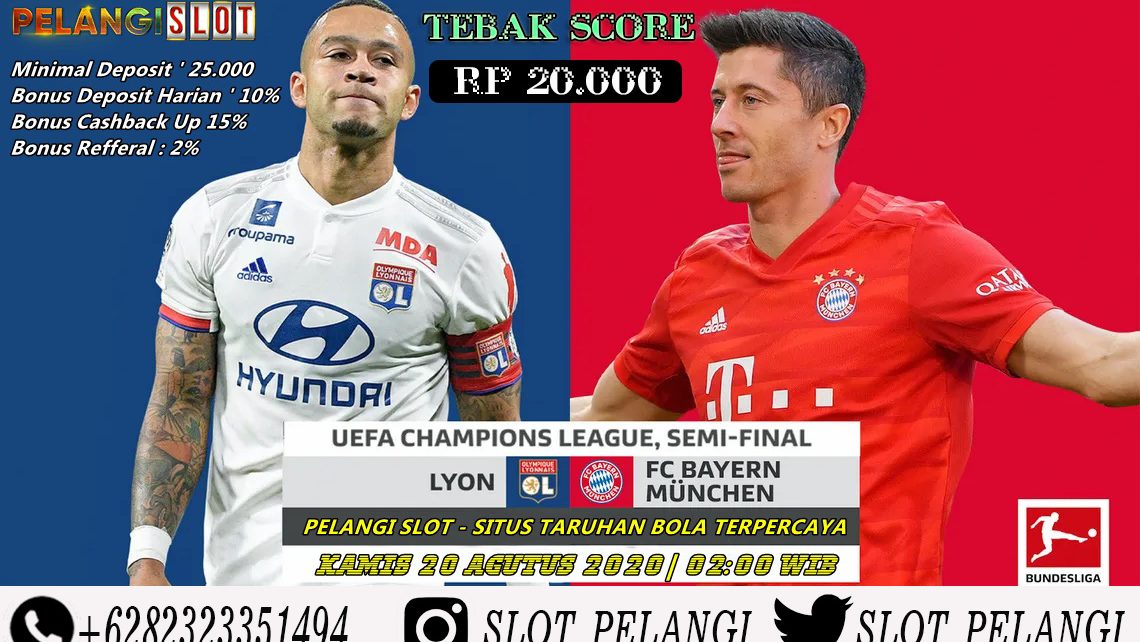 Prediksi Lyon Vs Bayern Munchen 20 Agustus 2020