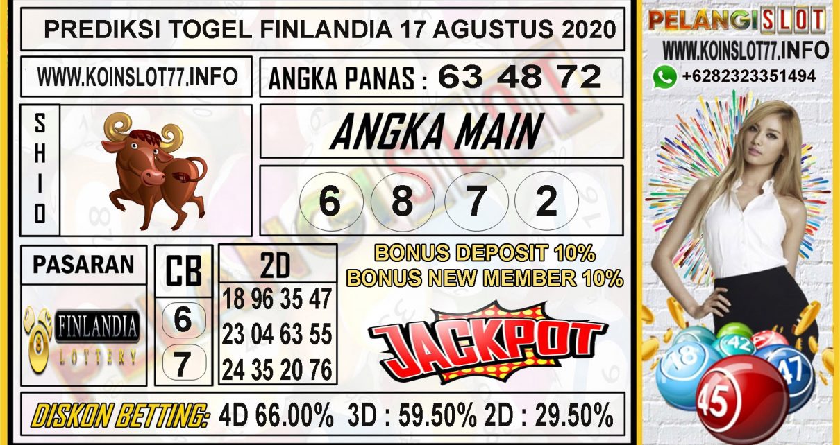 PREDIKSI TOGEL FINLANDIA 17 AGUSTUS 2020