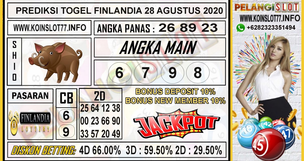 PREDIKSI FINLANDIA LOTTERY 28 AGUSTUS 2020