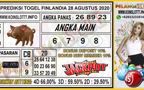 PREDIKSI FINLANDIA LOTTERY 28 AGUSTUS 2020