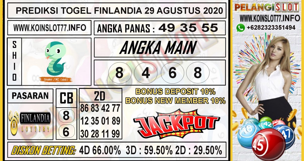 PREDIKSI FINLANDIA LOTTERY 29 AGUSTUS 2020