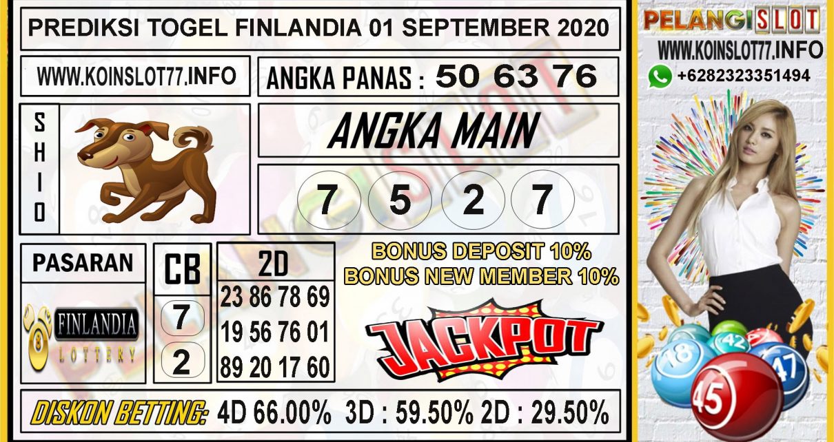 PREDIKSI FINLANDIA LOTTERY 01 SEPTEMBER 2020