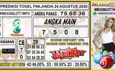 PREDIKSI FINLANDIA LOTTERY 24 AGUSTUS 2020