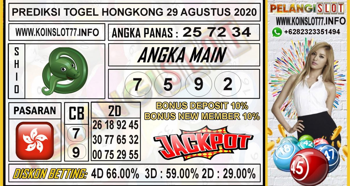 PREDIKSI TOGEL HONGKONG 29 AGUSTUS 2020