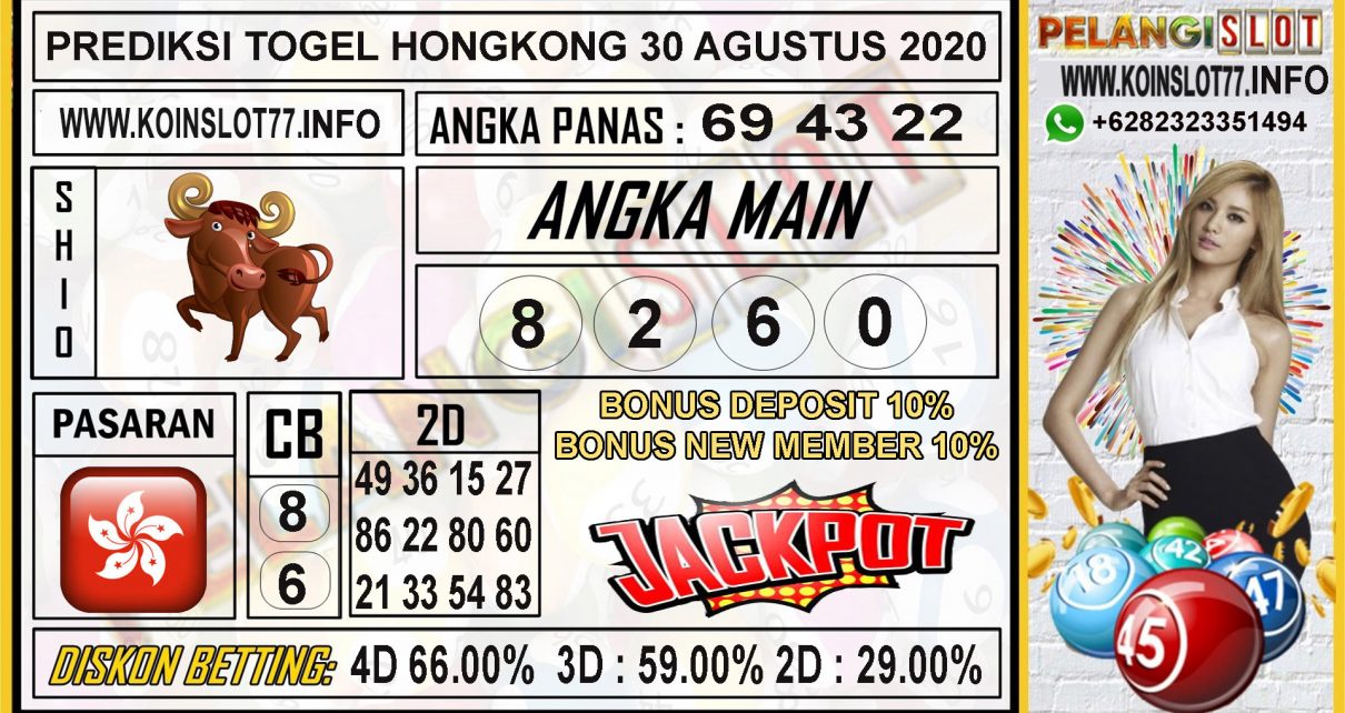 PREDIKSI TOGEL HONGKONG 30 AGUSTUS 2020