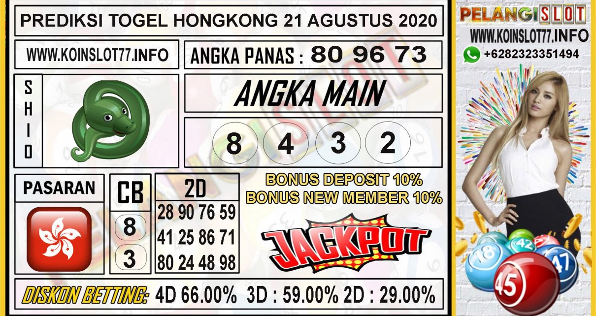 PREDIKSI TOGEL HONGKONG 21 AGUSTUS 2020