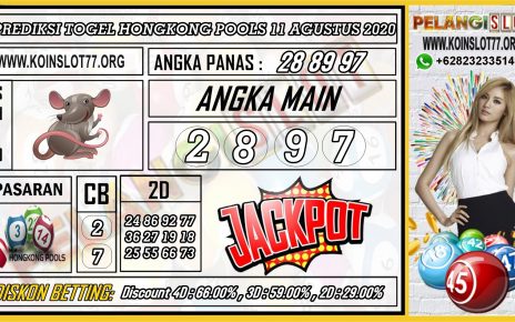 PREDIKSI TOGEL HONGKONG POOLS 11 AGUSTUS 2020