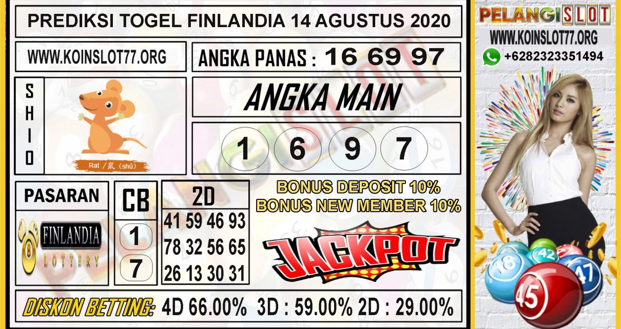 PREDIKSI TOGEL FINLANDIA 14 AGUSTUS 2020