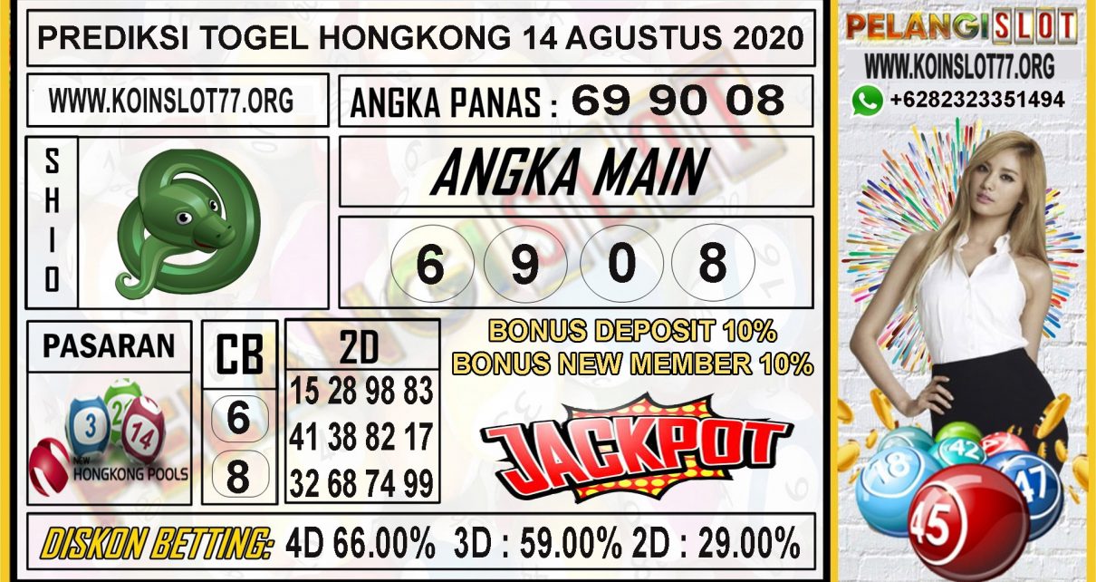 PREDIKSI TOGEL HONGKONG 14 AGUSTUS 2020