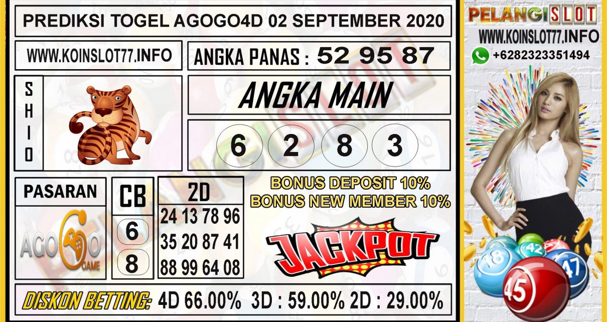 PREDIKSI TOGEL AGOGO4D 02 SEPTEMBER 2020