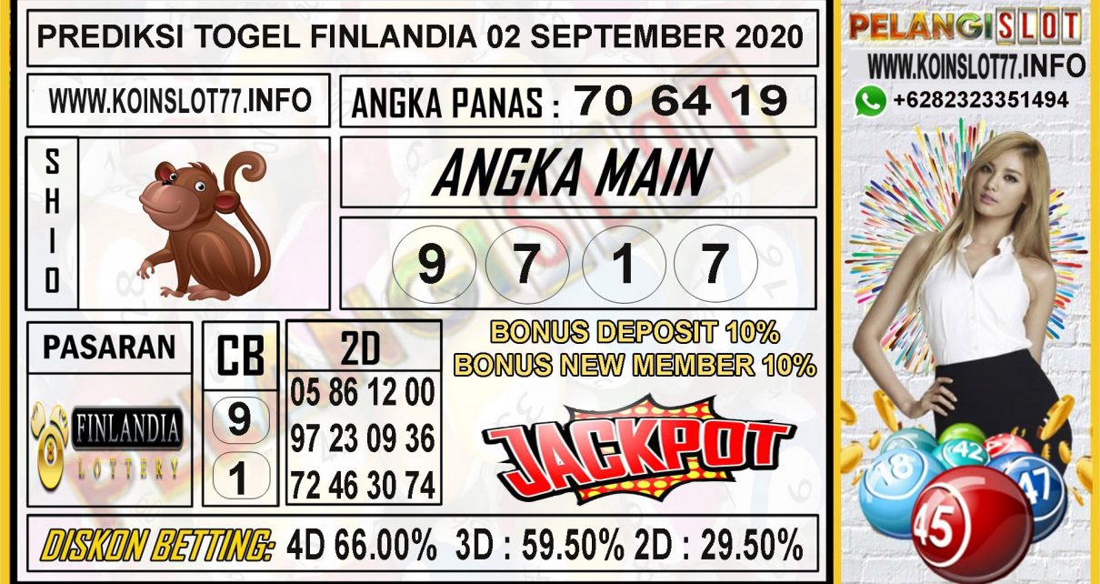 PREDIKSI FINLANDIA LOTTERY 02 SEPTEMBER 2020