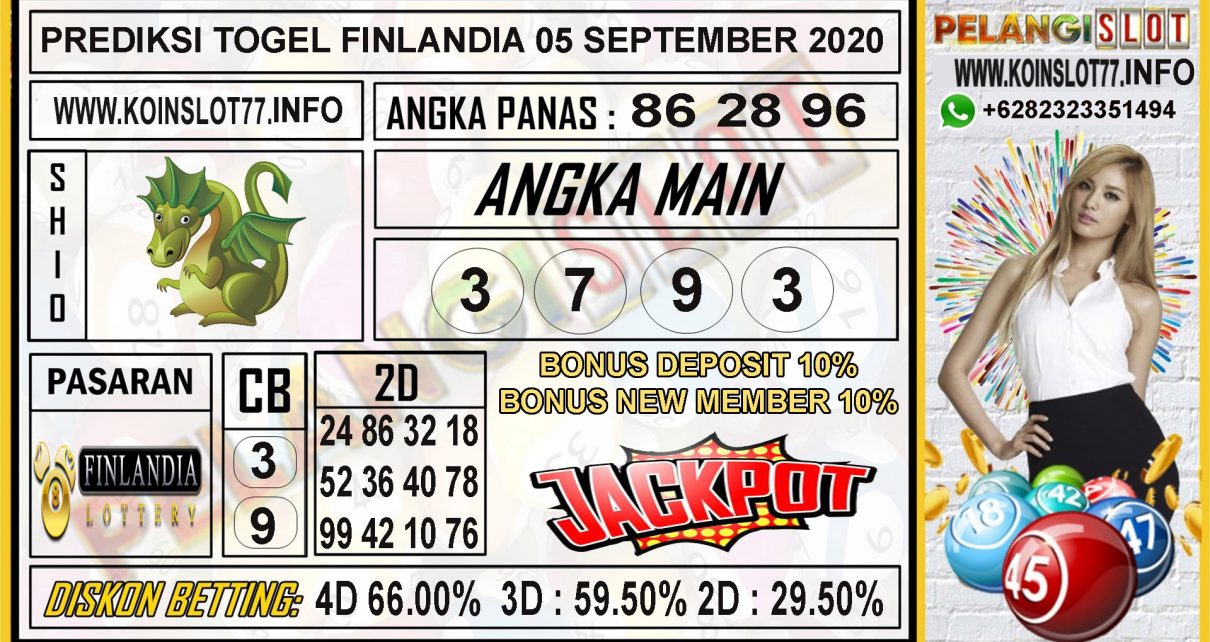 PREDIKSI FINLANDIA LOTTERY 05 SEPTEMBER 2020