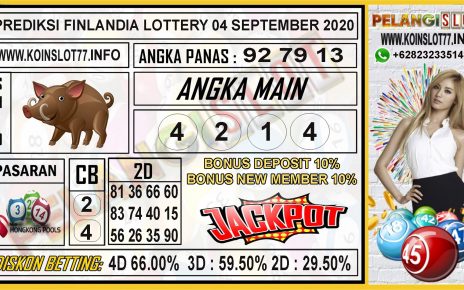 PREDIKSI FINLANDIA LOTTERY 04 SEPTEMBER 2020