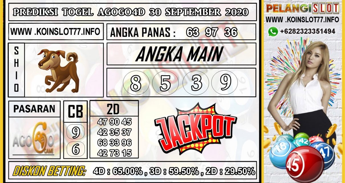 PREDIKSI TOGEL AGOGO4D 30 SEPTEMBER 2020