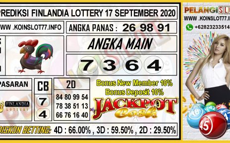 PREDIKSI FINLANDIA LOTTERY 17 SEPTEMBER 2020