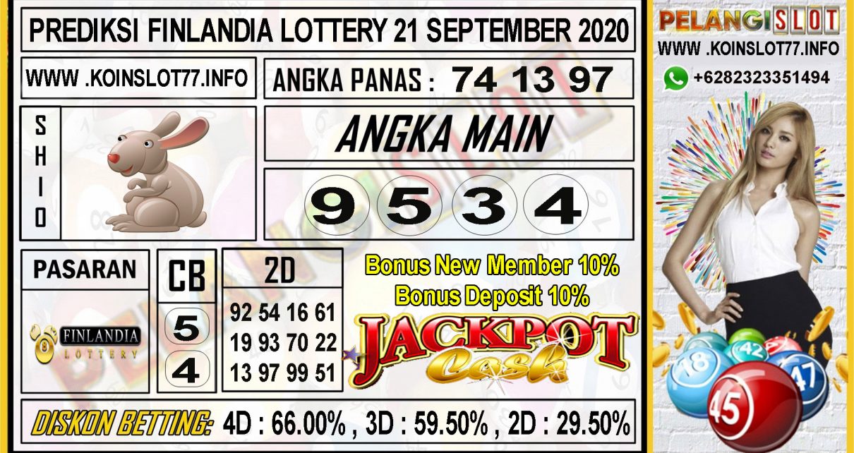 PREDIKSI FINLANDIA LOTTERY 21 SEPTEMBER 2020