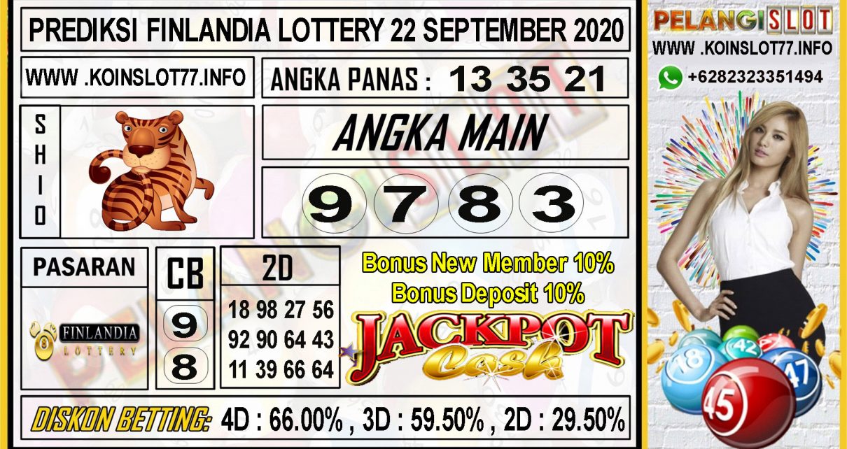 PREDIKSI FINLANDIA LOTTERY 22 SEPTEMBER 2020