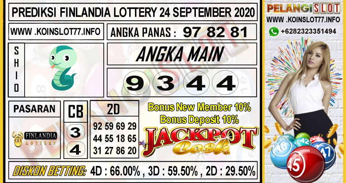 PREDIKSI FINLANDIA LOTTERY 24 SEPTEMBER 2020