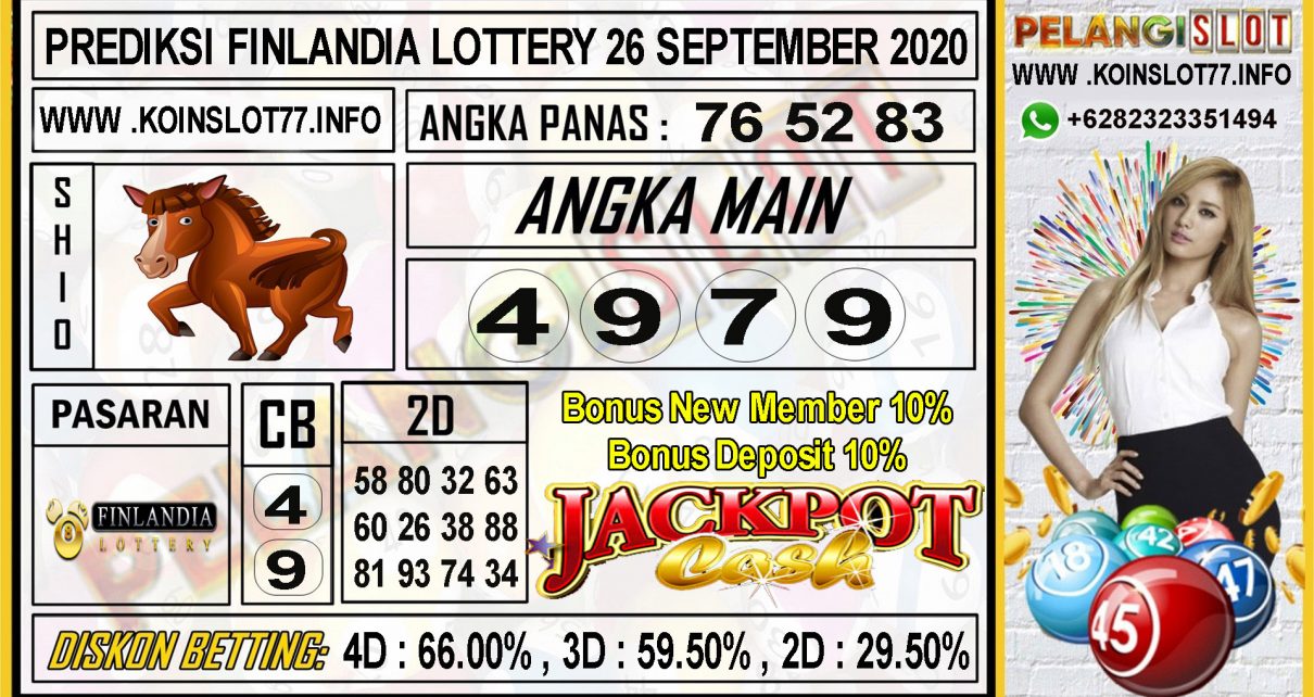 PREDIKSI FINLANDIA LOTTERY 26 SEPTEMBER 2020