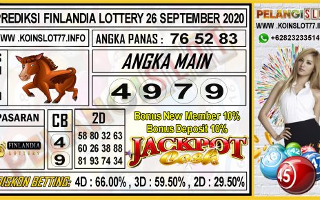 PREDIKSI FINLANDIA LOTTERY 26 SEPTEMBER 2020