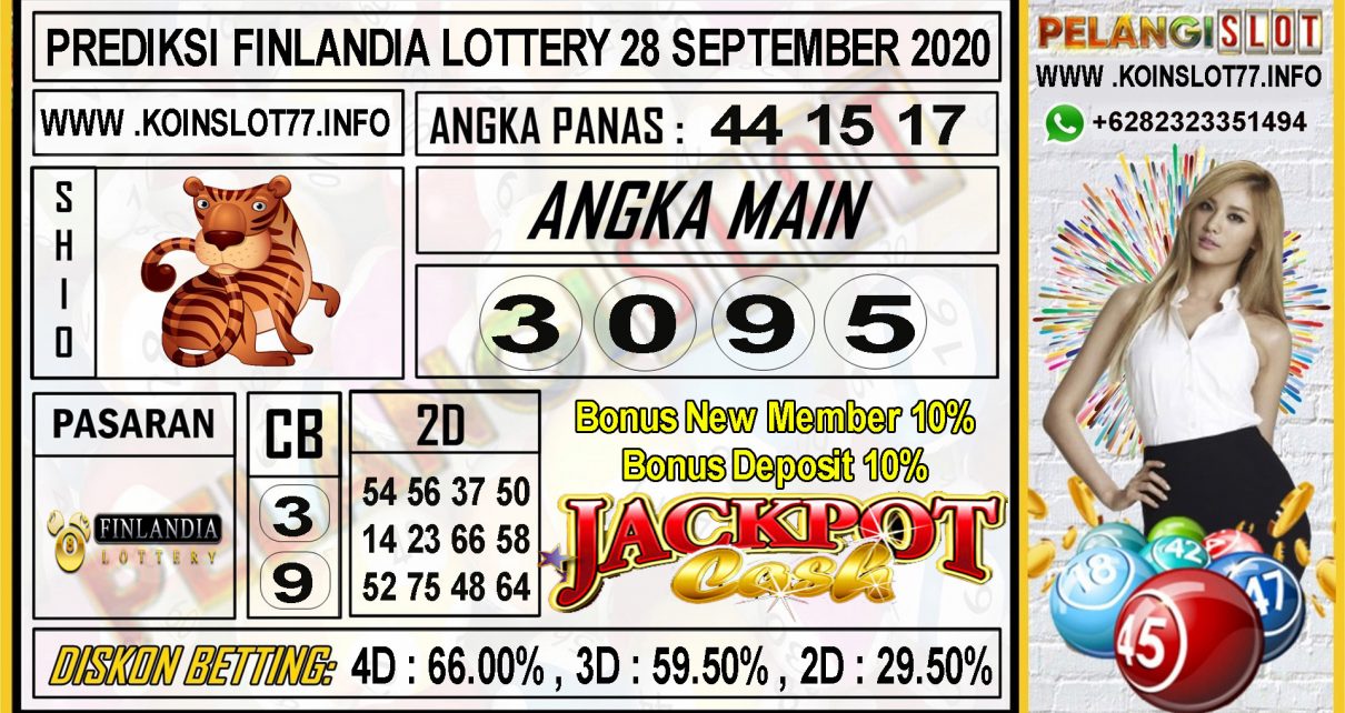 PREDIKSI FINLANDIA LOTTERY 28 SEPTEMBER 2020