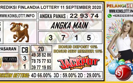 PREDIKSI FINLANDIA LOTTERY 11 SEPTEMBER 2020