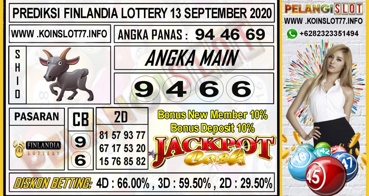 PREDIKSI FINLANDIA LOTTERY 13 SEPTEMBER 2020