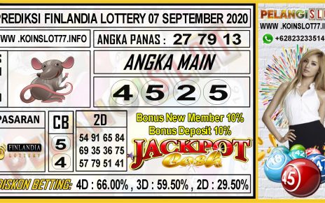 PREDIKSI FINLANDIA LOTTERY 07 SEPTEMBER 2020