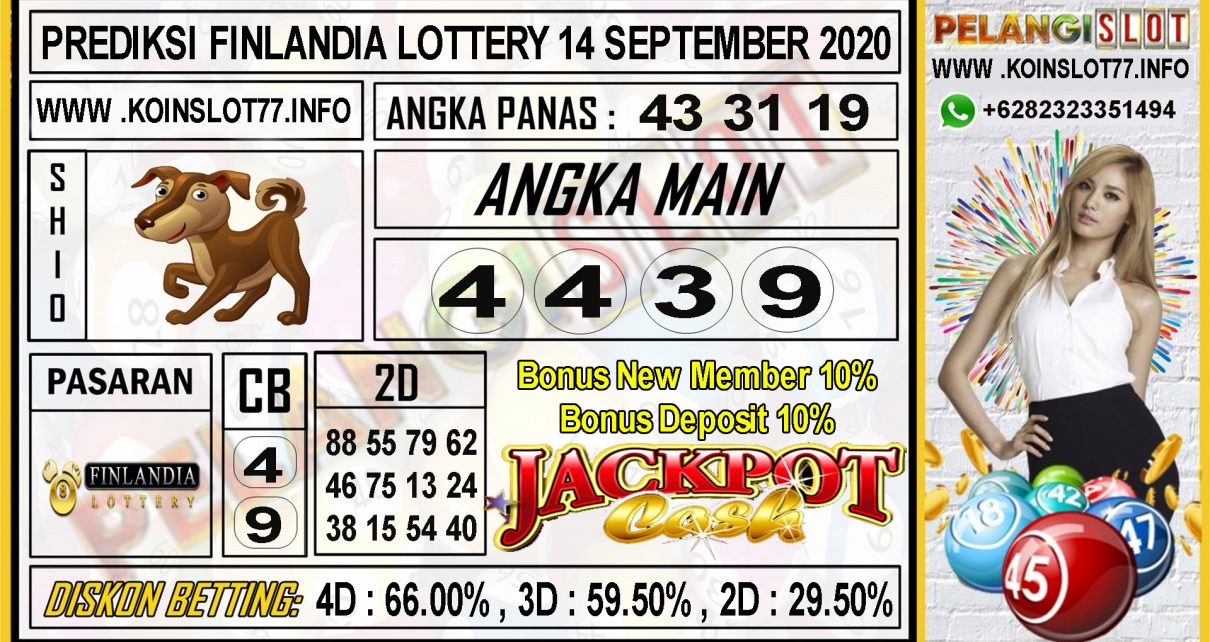 PREDIKSI FINLANDIA LOTTERY 14 SEPTEMBER 2020