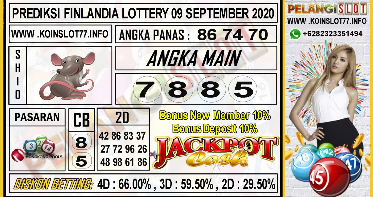 PREDIKSI FINLANDIA LOTTERY 09 SEPTEMBER 2020