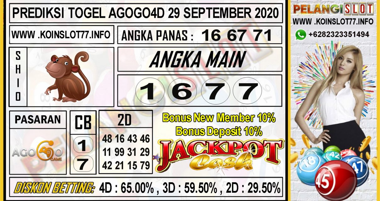 PREDIKSI TOGEL AGOGO4D 29 SEPTEMBER 2020