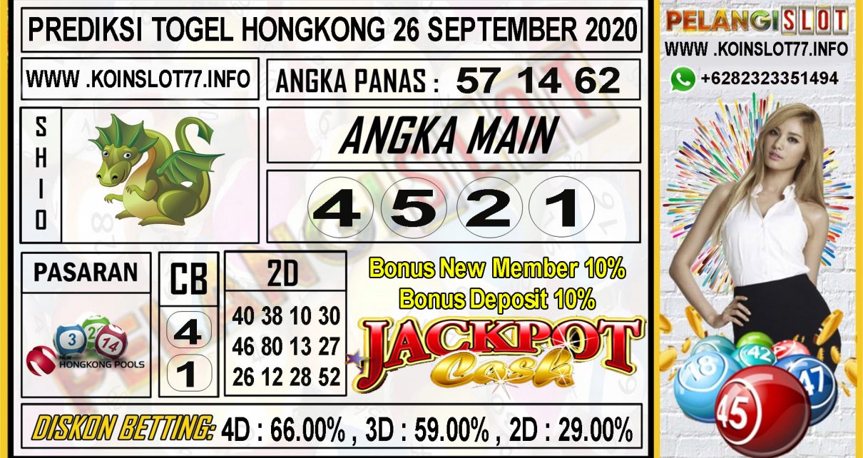 PREDIKSI TOGEL HONGKONG 26 SEPTEMBER 2020