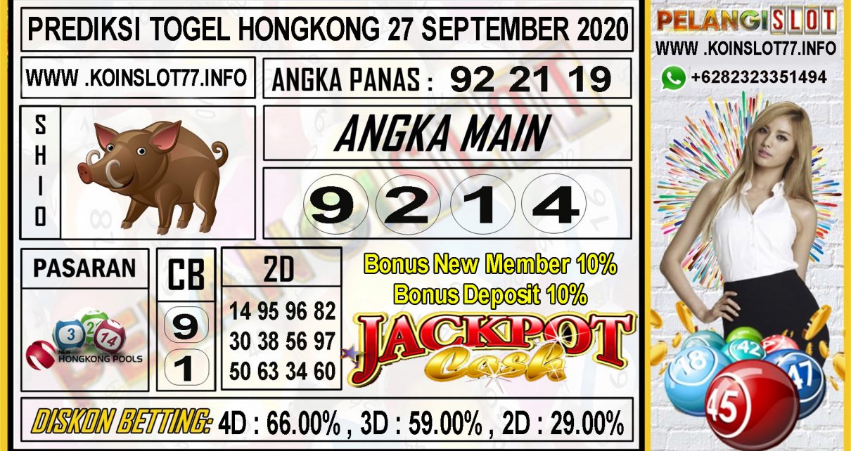 PREDIKSI TOGEL HONGKONG 27 SEPTEMBER 2020