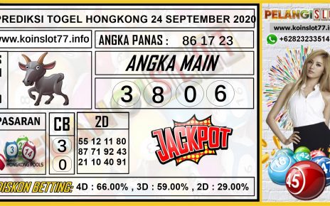 PREDIKSI TOGEL HONGKONG 24 SEPTEMBER 2020