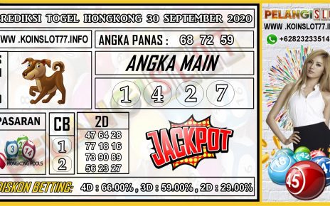 PREDIKSI TOGEL HONGKONG 30 SEPTEMBER 2020