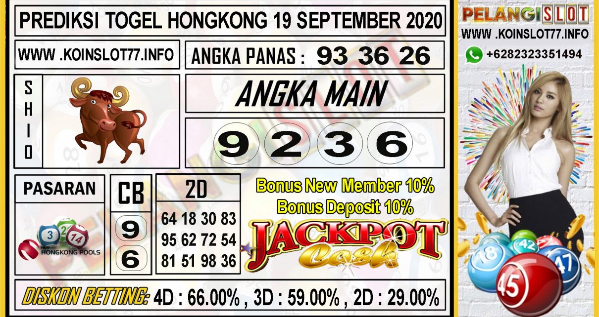 PREDIKSI TOGEL HONGKONG 19 SEPTEMBER 2020