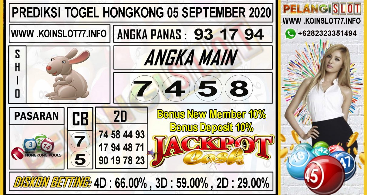 PREDIKSI TOGEL HONGKONG 05 SEPTEMBER 2020