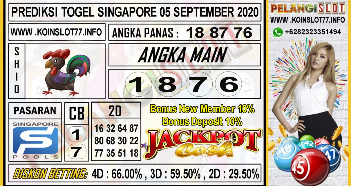 PREDIKSI TOGEL SINGAPORE 05 SEPTEMBER 2020