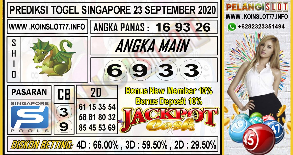 PREDIKSI TOGEL SINGAPORE 23 SEPTEMBER 2020