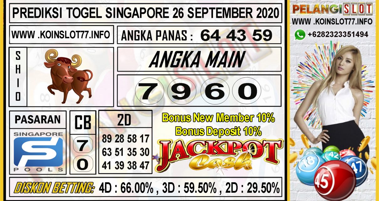 PREDIKSI TOGEL SINGAPORE 26 SEPTEMBER 2020