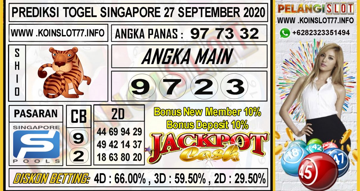 PREDIKSI TOGEL SINGAPORE 27 SEPTEMBER 2020