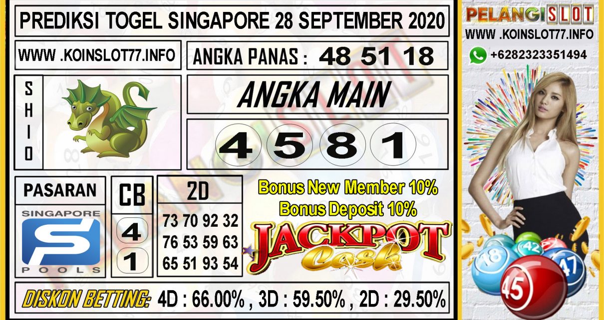 PREDIKSI TOGEL SINGAPORE 28 SEPTEMBER 2020