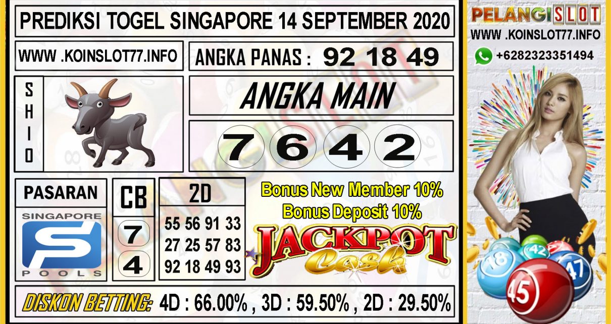 PREDIKSI TOGEL SINGAPORE 14 SEPTEMBER 2020