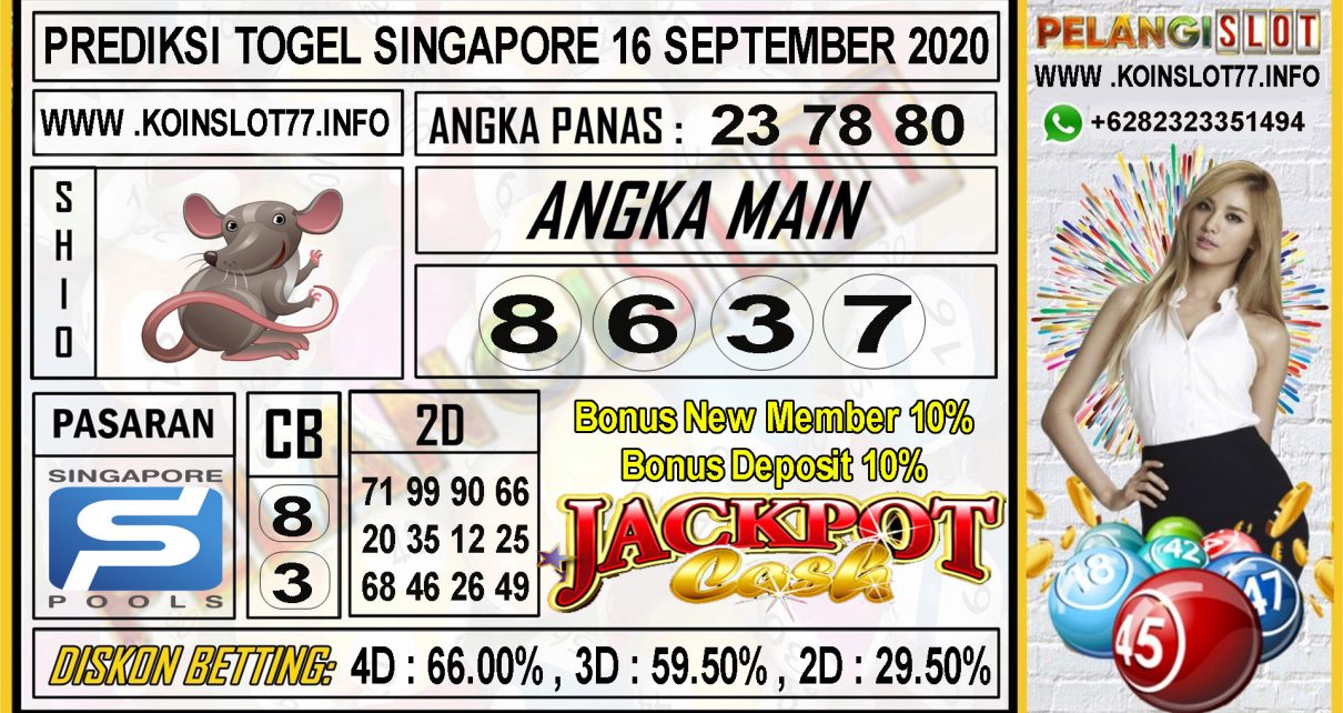 PREDIKSI TOGEL SINGAPORE 16 SEPTEMBER 2020