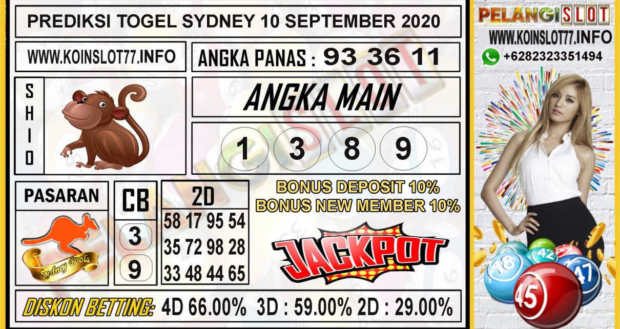 PREDIKSI TOGEL SYDNEY 10 SEPTEMBER 2020