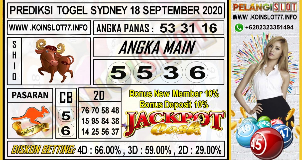 PREDIKSI TOGEL SYDNEY 18 SEPTEMBER 2020