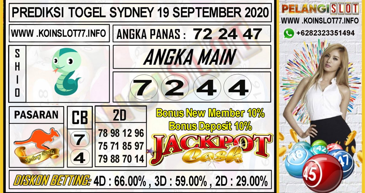 PREDIKSI TOGEL SYDNEY 19 SEPTEMBER 2020