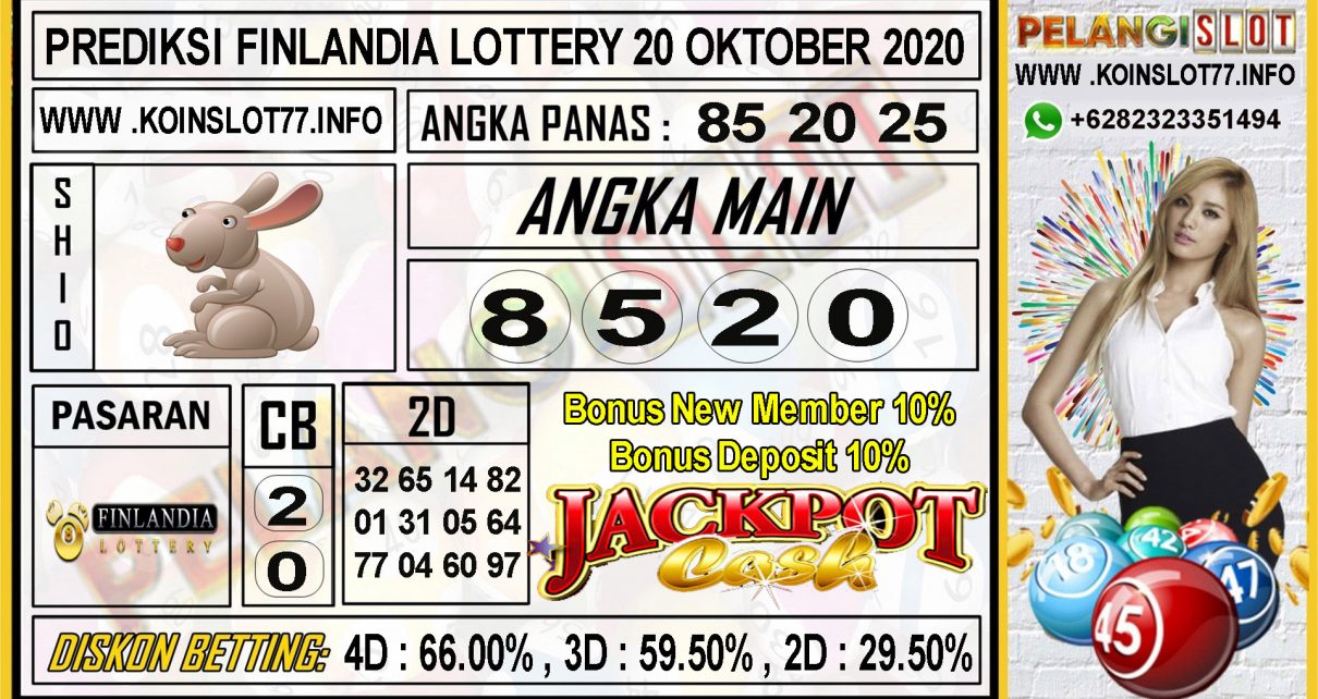 PREDIKSI FINLANDIA LOTTERY 20 OKTOBER 2020