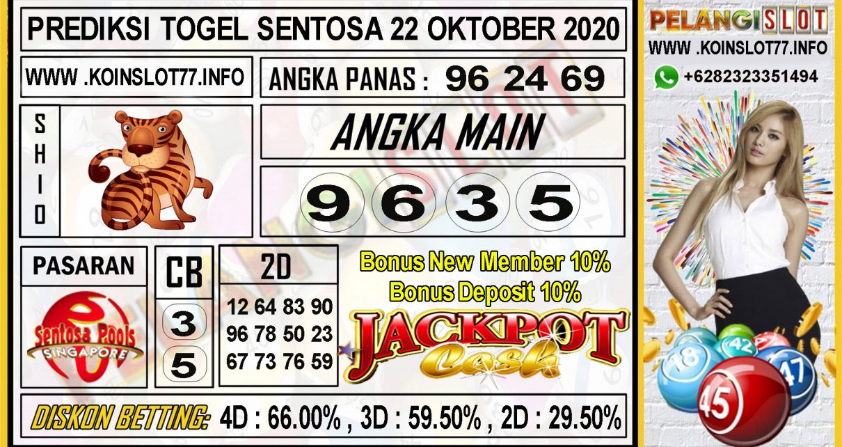 PREDIKSI TOGEL SENTOSA 22 OKTOBER 2020